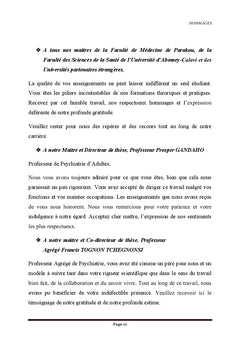 Incidence des conflits conjugaux sur la sante mentale du couple