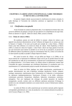 Analyse de la chaine de valeurs du Dacryodes edulis « safou »