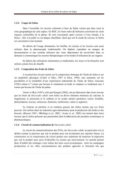 Analyse de la chaine de valeurs du Dacryodes edulis « safou »