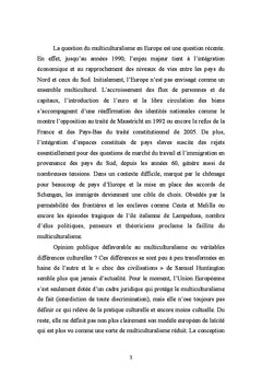 La politique multiculturelle suédoise en question