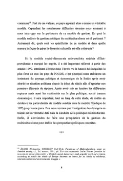 La politique multiculturelle suédoise en question