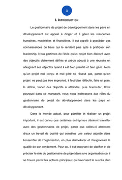 Rôles du gestionnaire de projet de développement