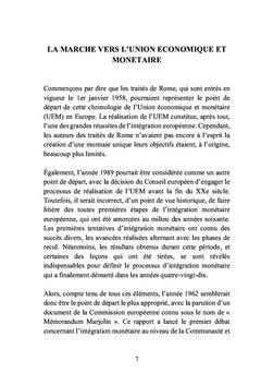 La politique monétaire européenne