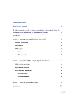 Innovation, performance : leviers de modernisation ?