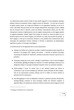 Innovation, performance : leviers de modernisation ?