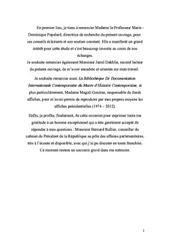 De l'art rhetorique A l'image politique
