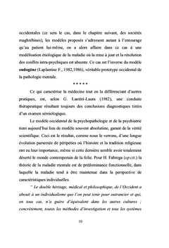 Psychopathologie interculturelle de la depersonnalisation