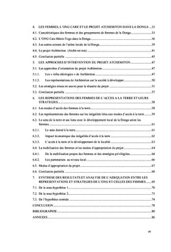 L'accès à la terre et la participation au développement local