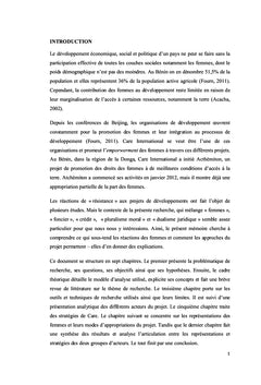 L'accès à la terre et la participation au développement local