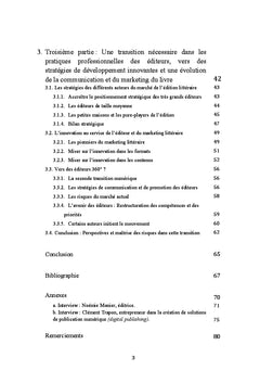 L'avenir du métier d'éditeur