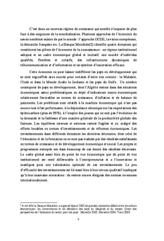 Economie fondée sur la connaissance