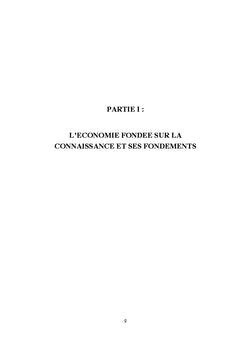 Economie fondée sur la connaissance