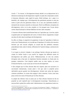 La contribution du droit foncier au développement en Afrique