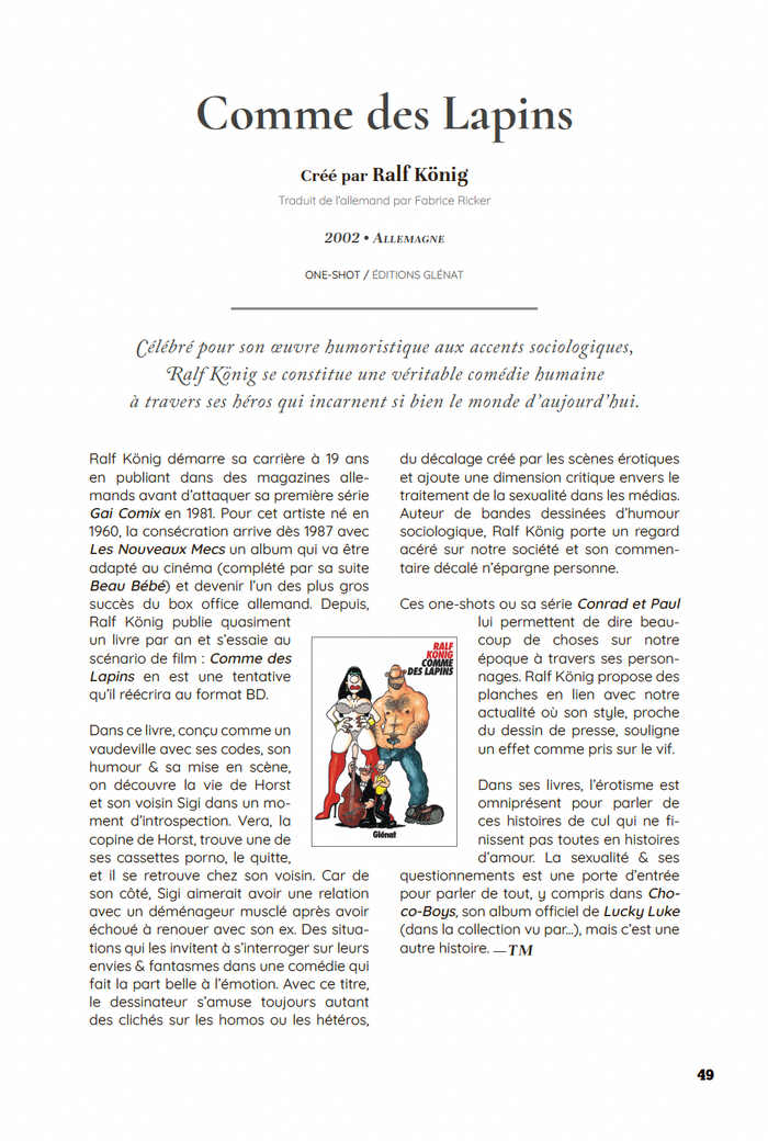 Les 50 titres cultes de la bande dessinée érotique