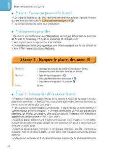 Dictées et histoire des arts - Cycle 3