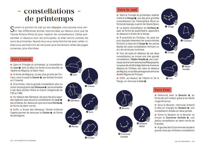 Les carnets du scarabée - Astronomie