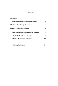Le terrorisme selon le professeur Falloul
