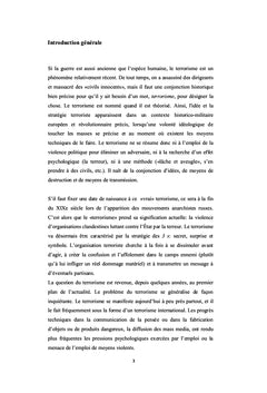 Le terrorisme selon le professeur Falloul