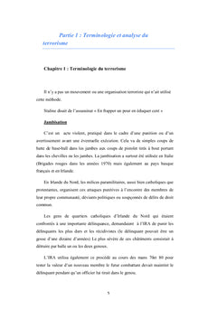 Le terrorisme selon le professeur Falloul