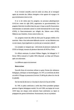 Le terrorisme selon le professeur Falloul