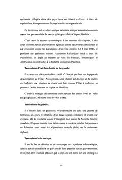Le terrorisme selon le professeur Falloul