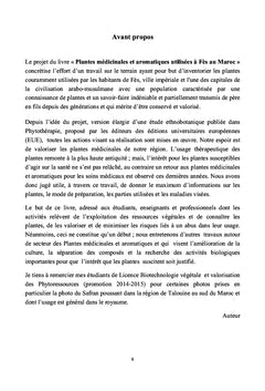 Plantes medicinales et aromatiques utilisees A Fes au Maroc