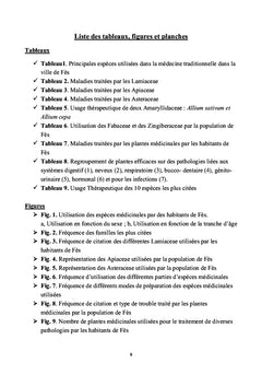 Plantes medicinales et aromatiques utilisees A Fes au Maroc