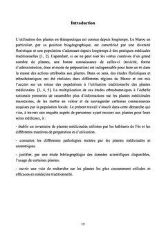Plantes medicinales et aromatiques utilisees A Fes au Maroc