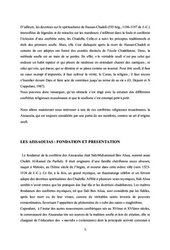 La therapie traditionnelle:la Aissaouïa entre musique, danse et transe