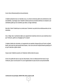 L'enfant est un adulte