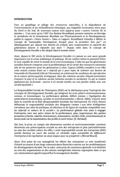 Le pilotage de la performance des entreprises françaises