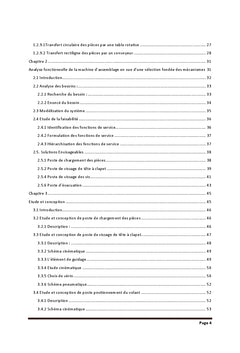 Etude, conception et réalisation d'une machine d'assemblage de robinet