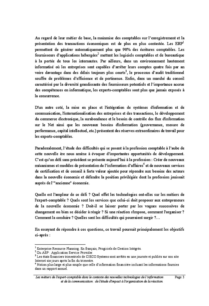 Metiers de l'expert-comptable et nouvelles technologies