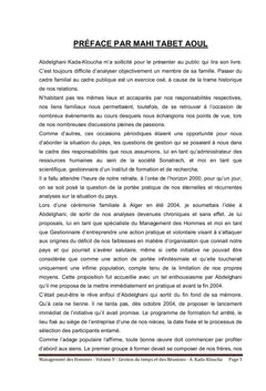 Management des hommes - Cinquième volume