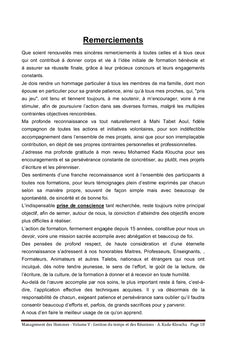 Management des hommes - Cinquième volume
