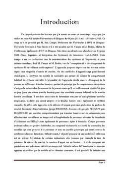 Gestion automatique d'un système de sécurisation des biens à domicile