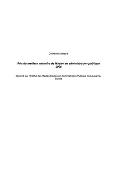 La participation publique au plan directeur cantonal vaudois