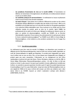 La Belgique sous médication