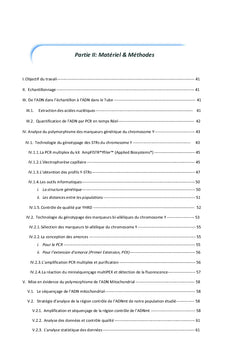 Heredite uni-parentale: caracterisation d'une population marocaine