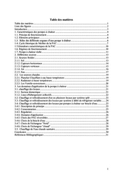 Captage des energies renouvelables par les pompes A chaleur