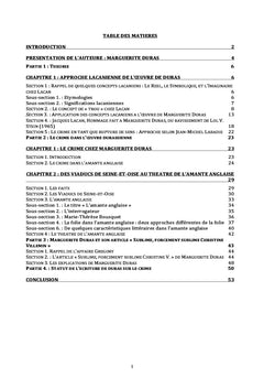 Ecrire et decrire le Reel du crime