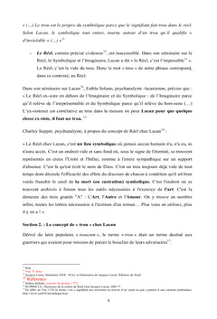 Ecrire et decrire le Reel du crime