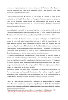 Ecrire et decrire le Reel du crime