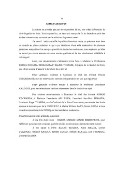Obstacles A la justiciabilite des DeSC en RDC