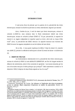 Obstacles A la justiciabilite des DeSC en RDC
