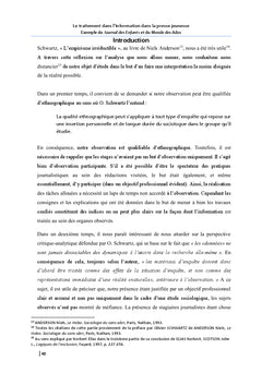 Le traitement de l'information par la presse jeunesse