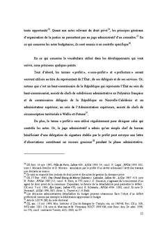 Le controle de legalite des actes des collectivites territoriales