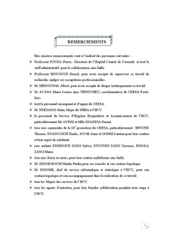Impacts de la gestion des déchets de l'hôpital central de Yaoundé