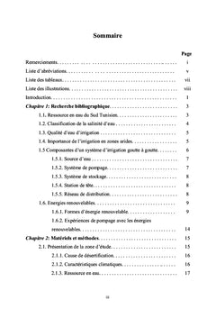 Pompage par énergie renouvelable pour l'irrigation à Menzel Habib