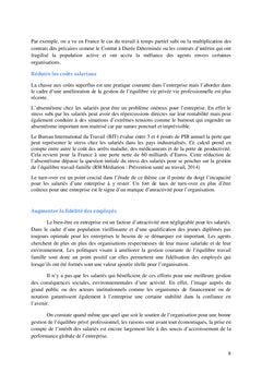 Influence des TIC & gestion de l'équilibre vie privée/professionnelle